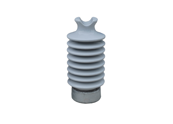 สีเทาอ่อน OEM ANSI 57-3 Porcelain Line Post Insulator