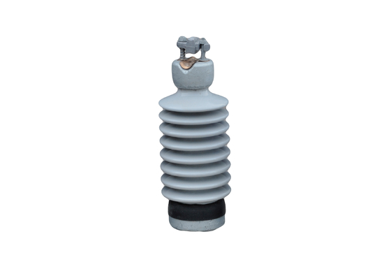 ฐานโลหะ 12.5kN ANSI 57-24 Porcelain Line Post Insulator