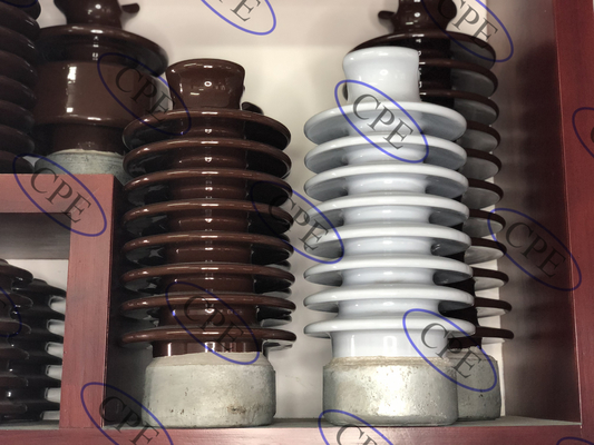 ANSI 57-3 Porcelain C-120 Line Post F คอ Insulator