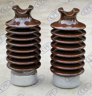 พอร์ซเลน ANSI 57-5L LP ฉนวนเสาไฟฟ้าแรงสูง