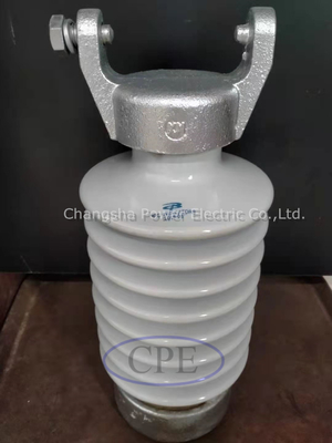 IEC 57-13 ฉนวนโพสต์เส้นพอร์ซเลนสีเทาอ่อน