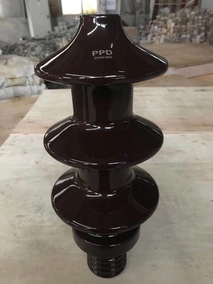 20NF250 บุชพอร์ซเลนสีน้ำตาลสำหรับหม้อแปลงไฟฟ้าระบบจำหน่ายน้ำมัน