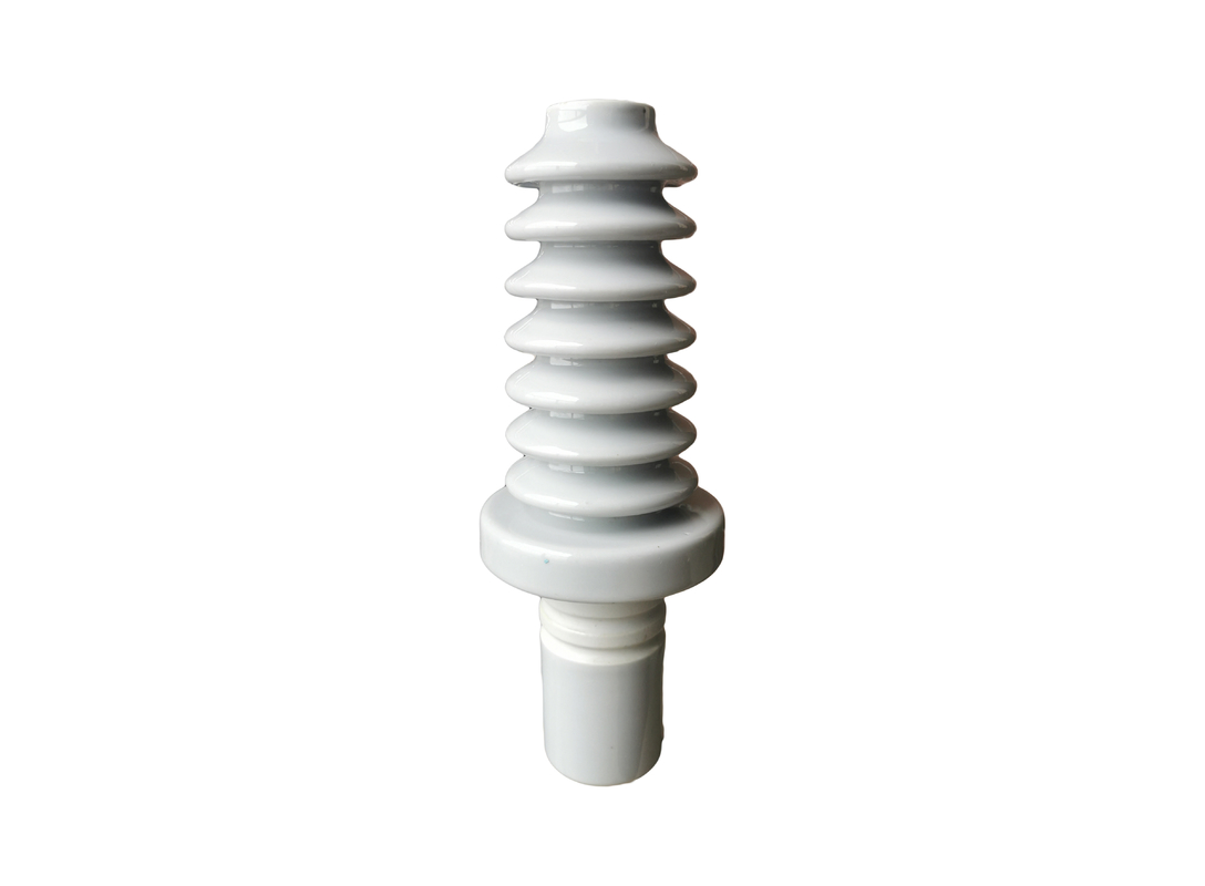 ส่วนล่างขันเกลียว IEC 25kV Transformer Porcelain Bushing