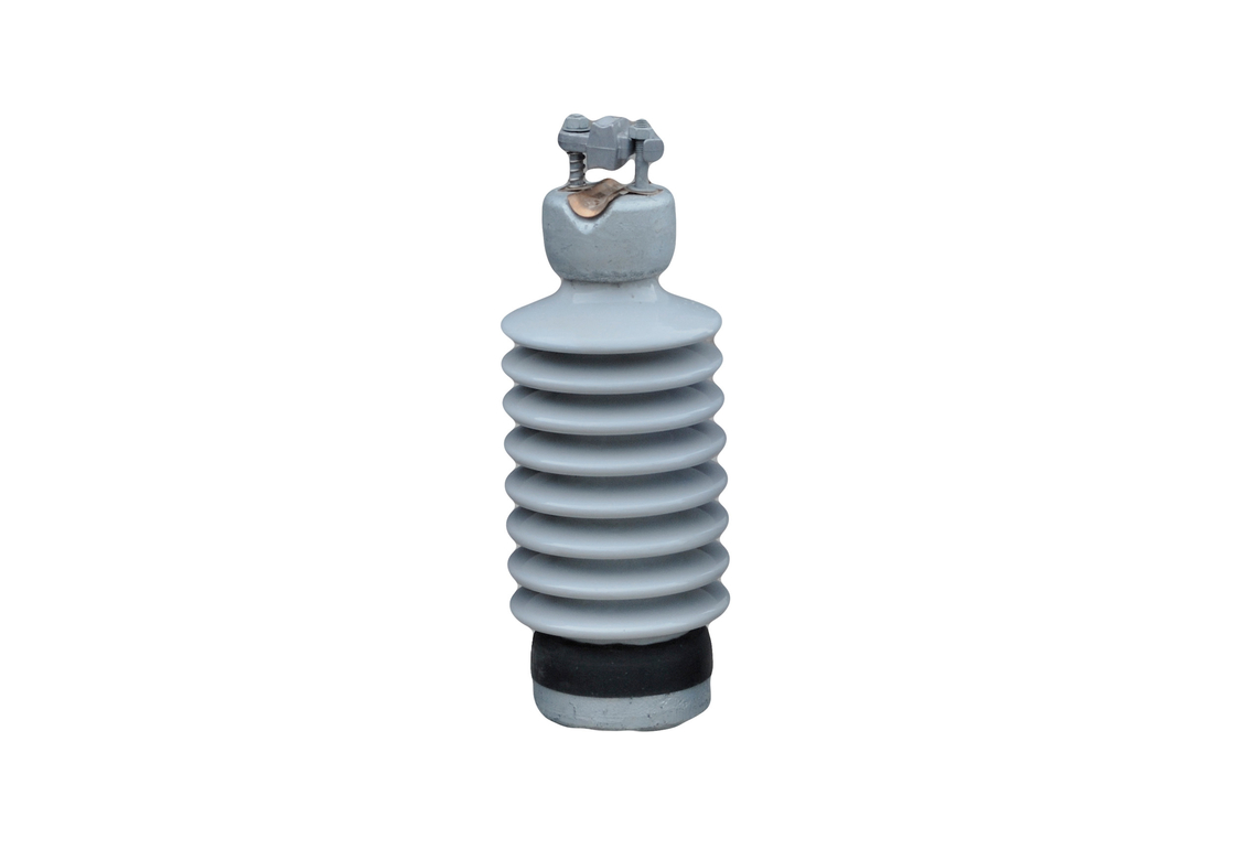 ฐานโลหะ 12.5kN ANSI 57-24 Porcelain Line Post Insulator