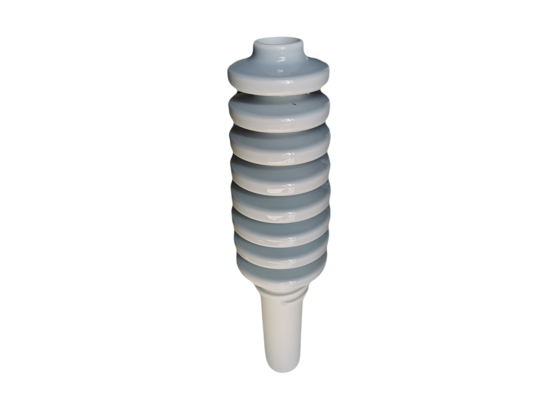 สีเทาอ่อน ANSI 18kV Transformer Porcelain Bushing