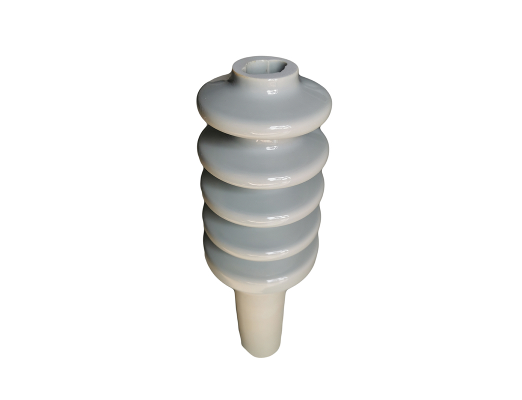 สีเทาอ่อน ANSI 18kV Transformer Porcelain Bushing