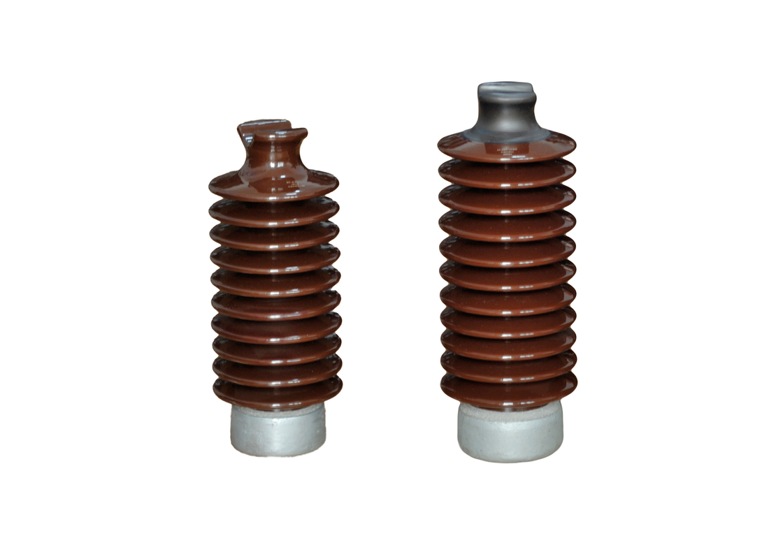 กึ่งตัวนำ HV ANSI 57-4 Porcelain Line Post Insulator