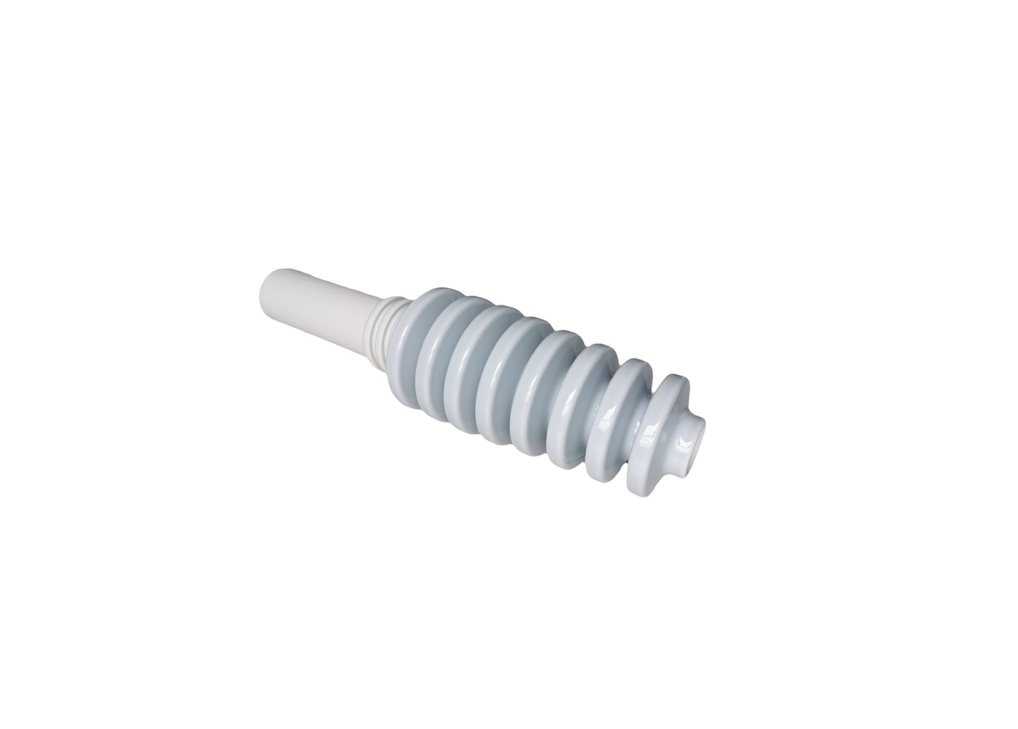 ฉนวนสายไฟพอร์ซเลน ANSI 25KV สีเทาอ่อน