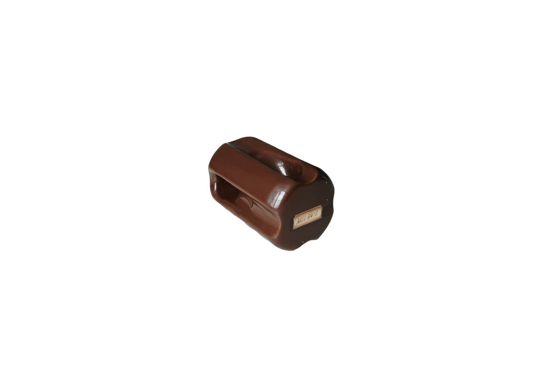 ANSI 54-3 Strain Porcelain Insulator สำหรับสายส่งไฟฟ้าเหนือศีรษะ