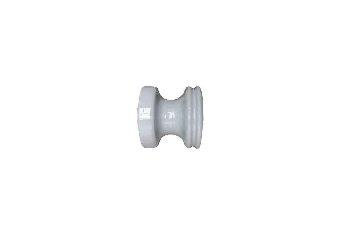 สีเทาอ่อน 18kN ANSI C29.3 Spool Insulators