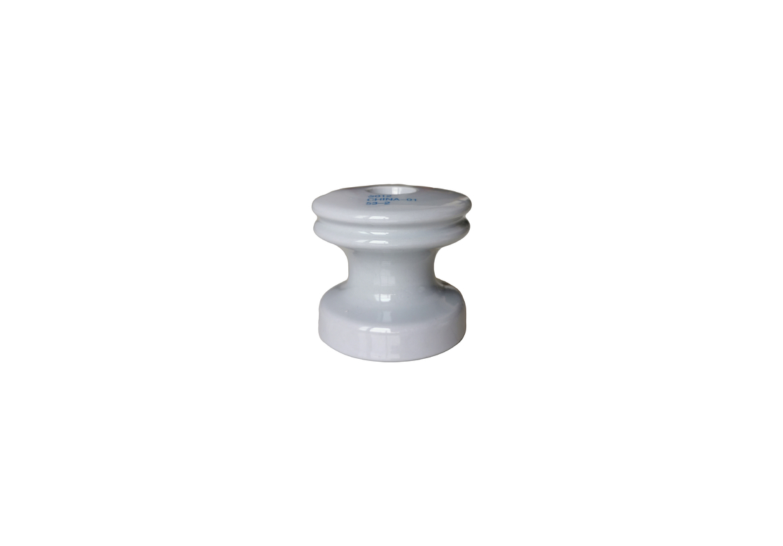 สีเทาอ่อน 18kN ANSI C29.3 Spool Insulators