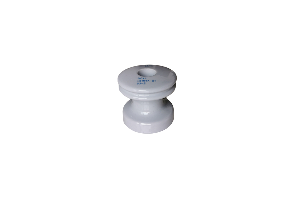 สีเทาอ่อน 18kN ANSI C29.3 Spool Insulators