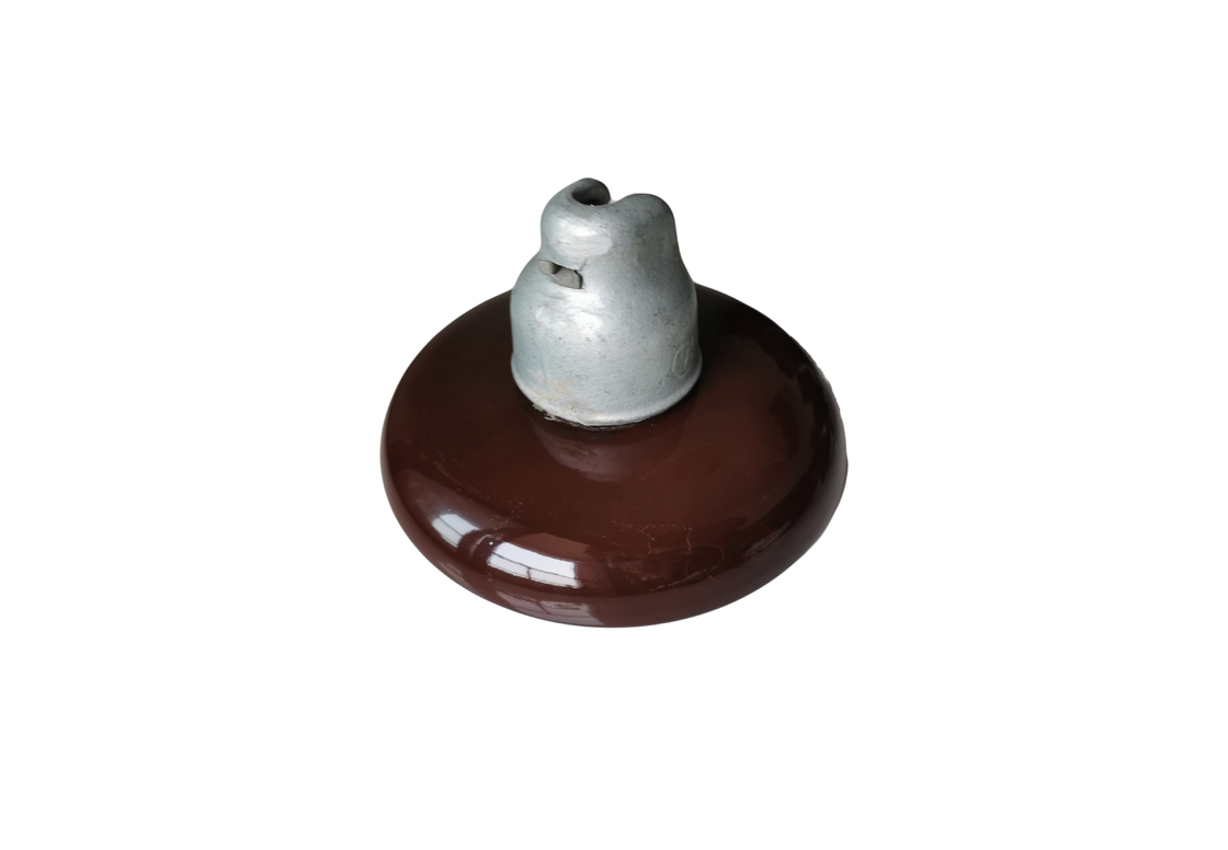 3.5 กก. ANSI 52-2 Porcelain Suspension Insulator สำหรับสายไฟ