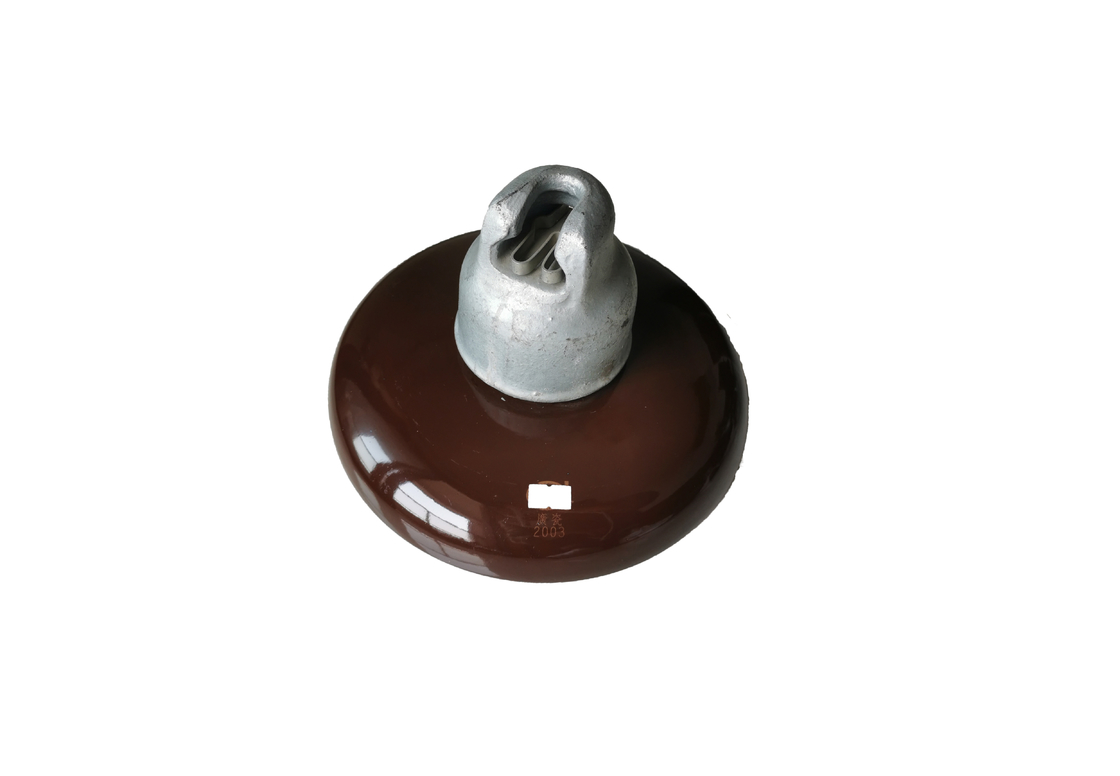 3.5 กก. ANSI 52-2 Porcelain Suspension Insulator สำหรับสายไฟ