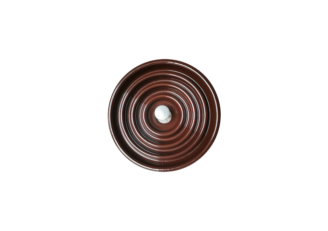 3.5 กก. ANSI 52-2 Porcelain Suspension Insulator สำหรับสายไฟ
