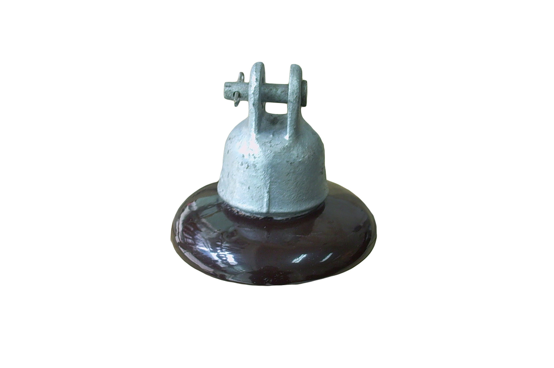 สีน้ำตาล OEM ANSI 52-4 Porcelain Suspension Insulator