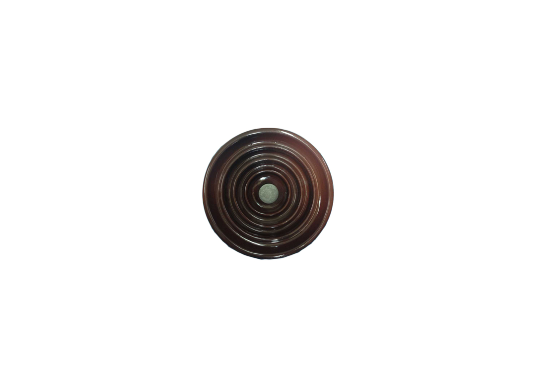 ฝาปิดความหนาแน่นสูง 160KN ANSI U160BL Porcelain Suspension Insulator