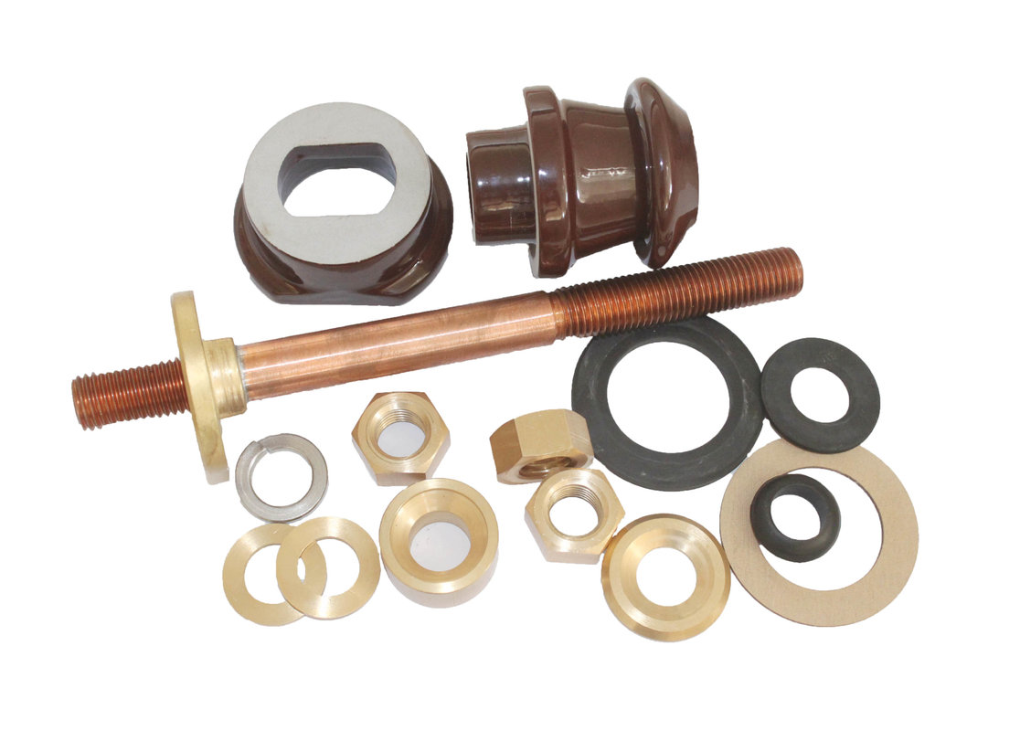 พอร์ซเลน DT1-250A ชุดบูชพร้อมบัสบาร์ทองแดง