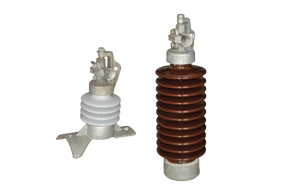 ประเภทแนวนอน ANSI OEM Porcelain Line Post Insulator 57-12