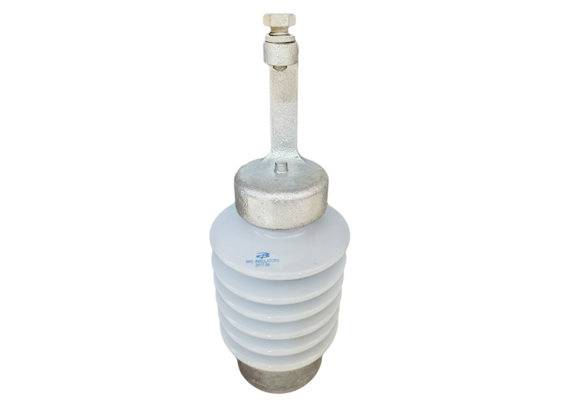 ANSI OEM ฉนวนโพสต์ไลน์พอร์ซเลนสีเทาอ่อน