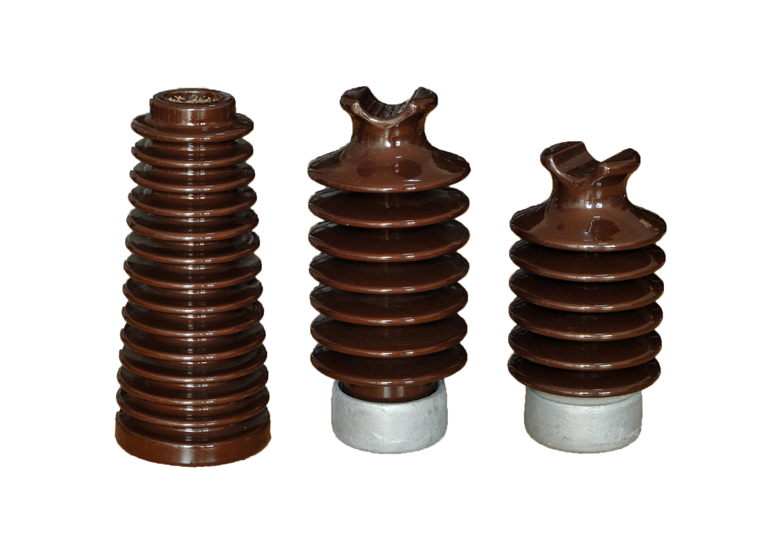 ฉนวนเสาไฟฟ้า ANSI 57-5L 18 กก. สำหรับสายจ่ายไฟฟ้า