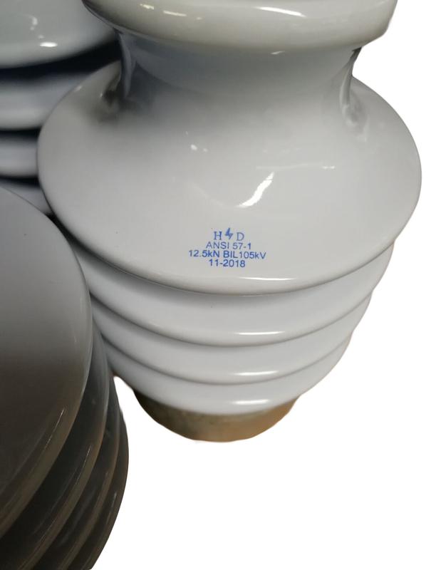 ANSI 57-1S Professional F Neck 105BIL Line Post Porcelain Insulators