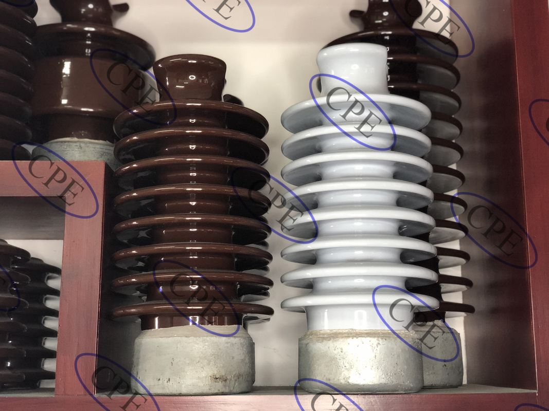 ANSI 57-3 Porcelain C-120 Line Post F คอ Insulator