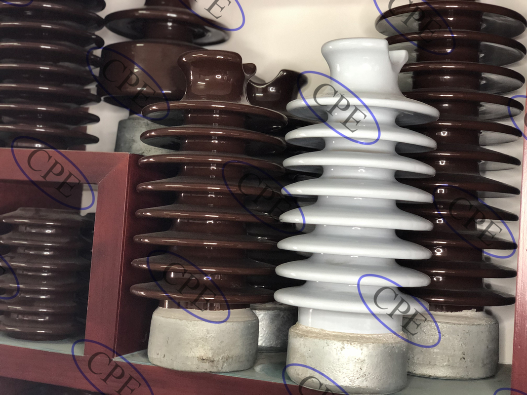 ANSI 57-3 Porcelain C-120 Line Post F คอ Insulator