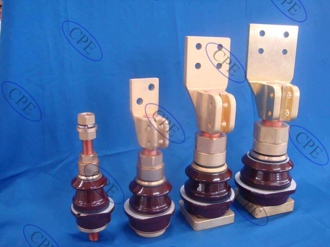 ANSI Threaded Porcelain ชุดประกอบบูชแรงดันต่ำสำหรับ Transformer