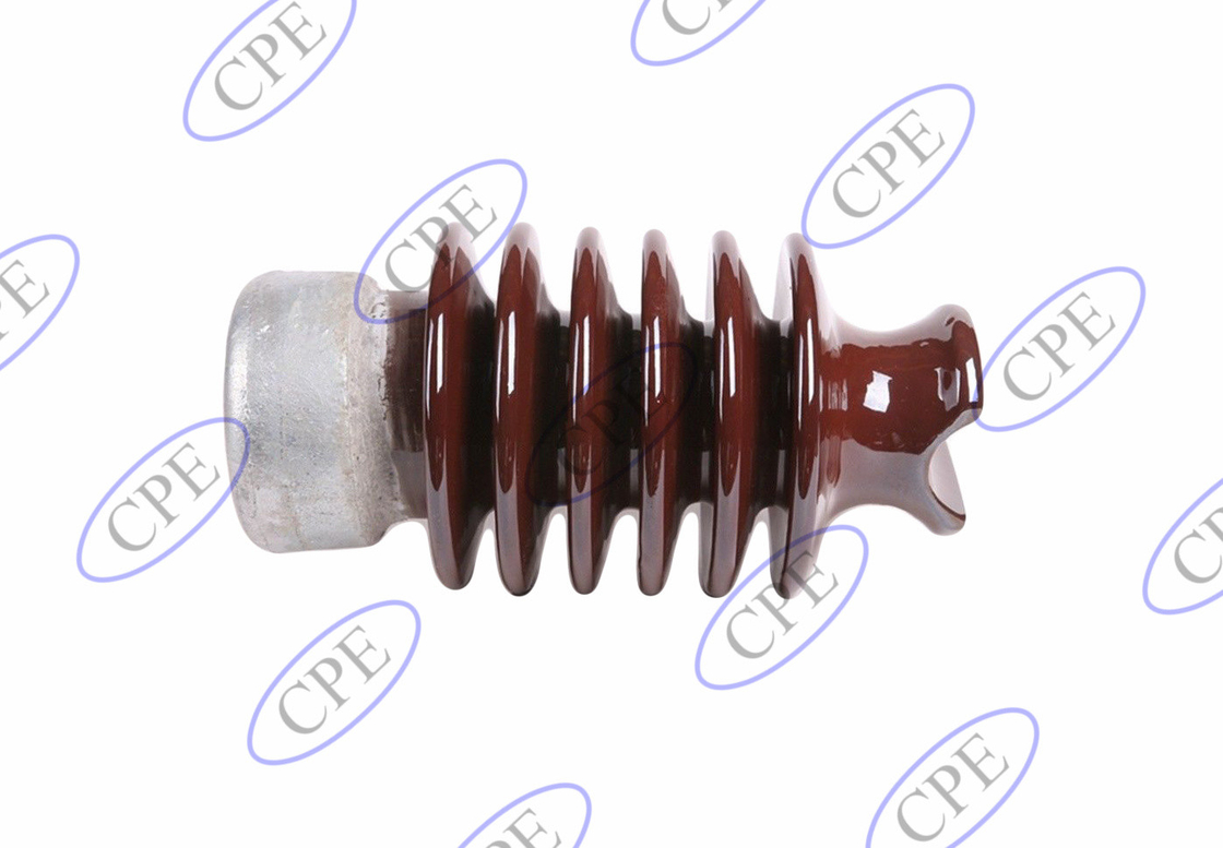F Neck ANSI 57-2 305mm ความสูง Porcelain ฉนวนไฟฟ้า