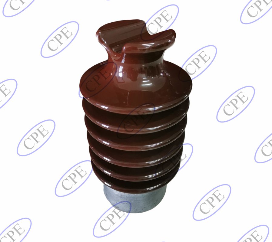F Neck ANSI 57-2 305mm ความสูง Porcelain ฉนวนไฟฟ้า