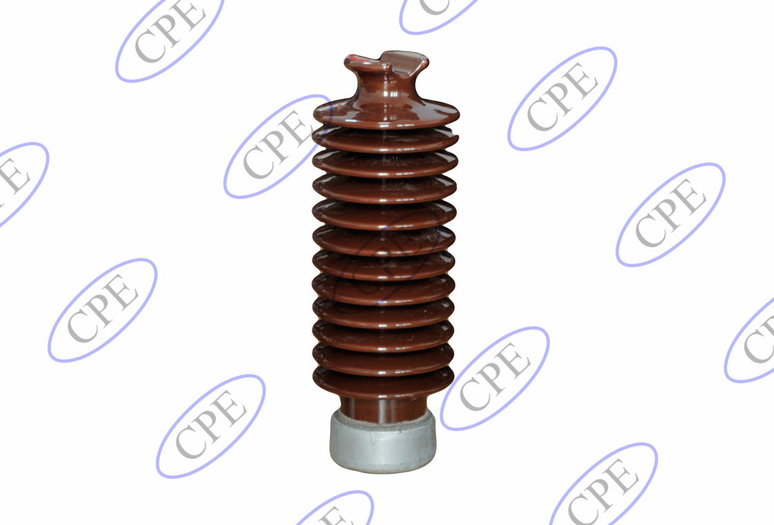 ANSI 57-5 Porcelain LP สถานีแรงดันโพสต์ Insulators