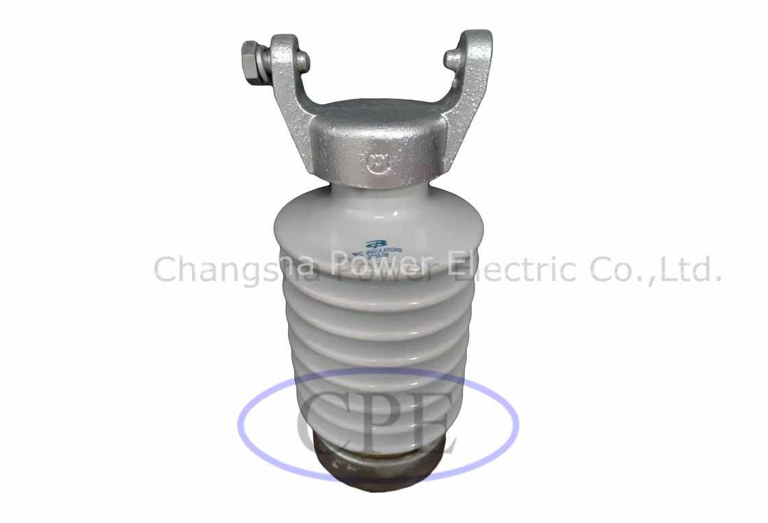 IEC 57-13 ฉนวนโพสต์เส้นพอร์ซเลนสีเทาอ่อน
