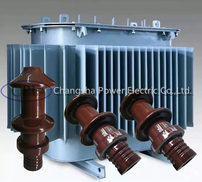 มาตรฐาน DIN 10000V 10NF250 หม้อแปลงไฟฟ้า Porcelain Bushing OEM available