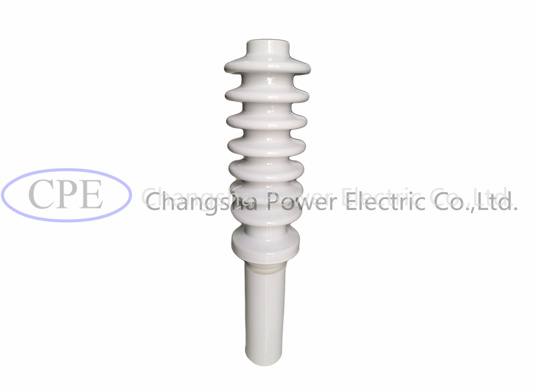 การแก้ไข Lead IEC Class 7 Sheds White Porcelain Insulators