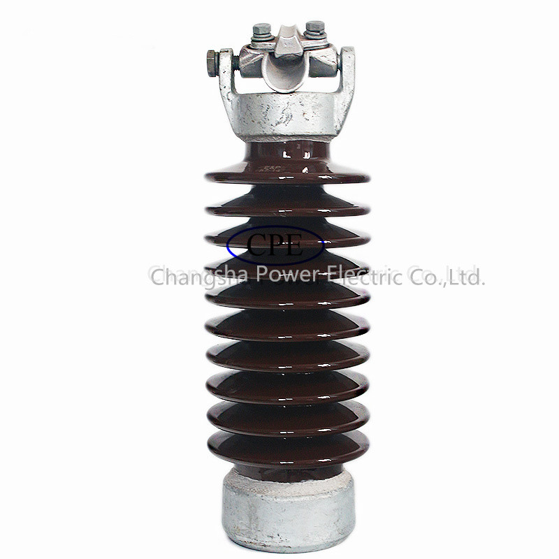 ฉนวนโพสต์พอร์ซเลนเซรามิกแรงดันสูง ANSI 57-14 OEM