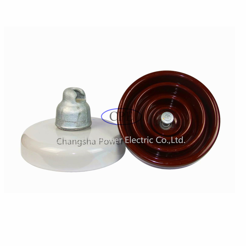 เครื่องเคลือบดินเผาความหนาแน่นสูงฉนวนไฟฟ้าแรงสูง Ansi U80bl