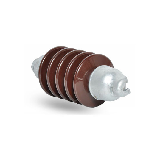 Long Rod Porcelain Brown Suspension Type Insulators