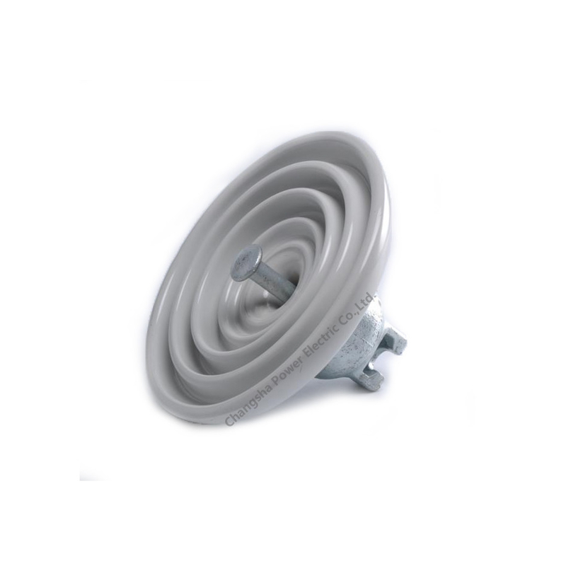 ANSI 52-4 Porcelain Disc Suspension ฉนวนเซรามิกสำหรับสายส่ง