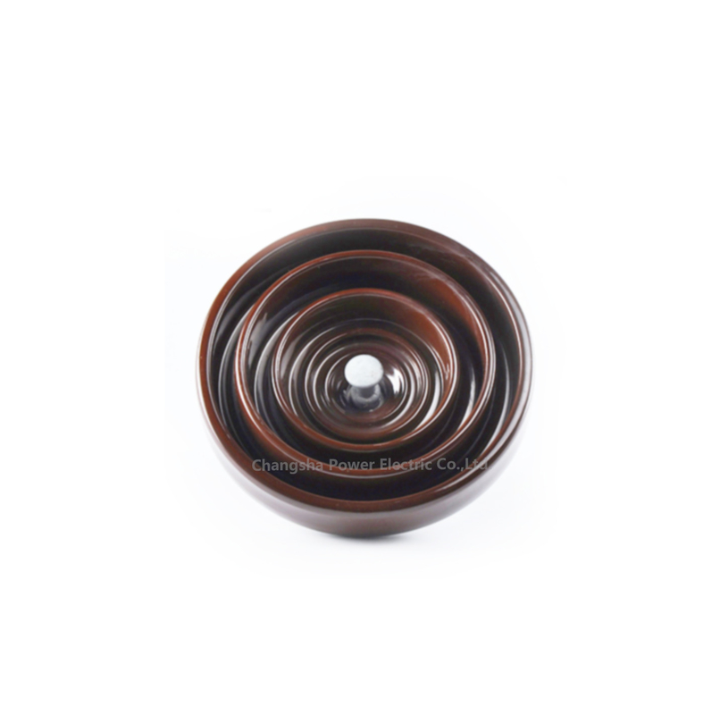 ANSI 52-4 Porcelain Disc Suspension ฉนวนเซรามิกสำหรับสายส่ง