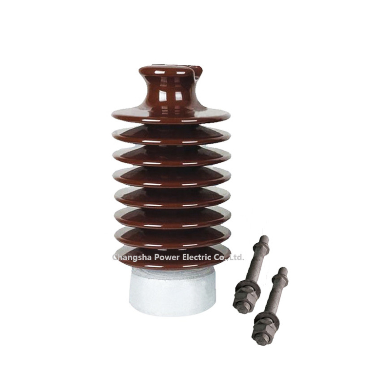 กึ่งตัวนำไฟฟ้า HV Porcelain Line Post Insulator ANSI 57 Series