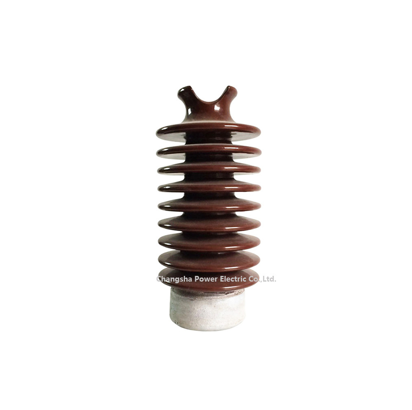 กึ่งตัวนำไฟฟ้า HV Porcelain Line Post Insulator ANSI 57 Series