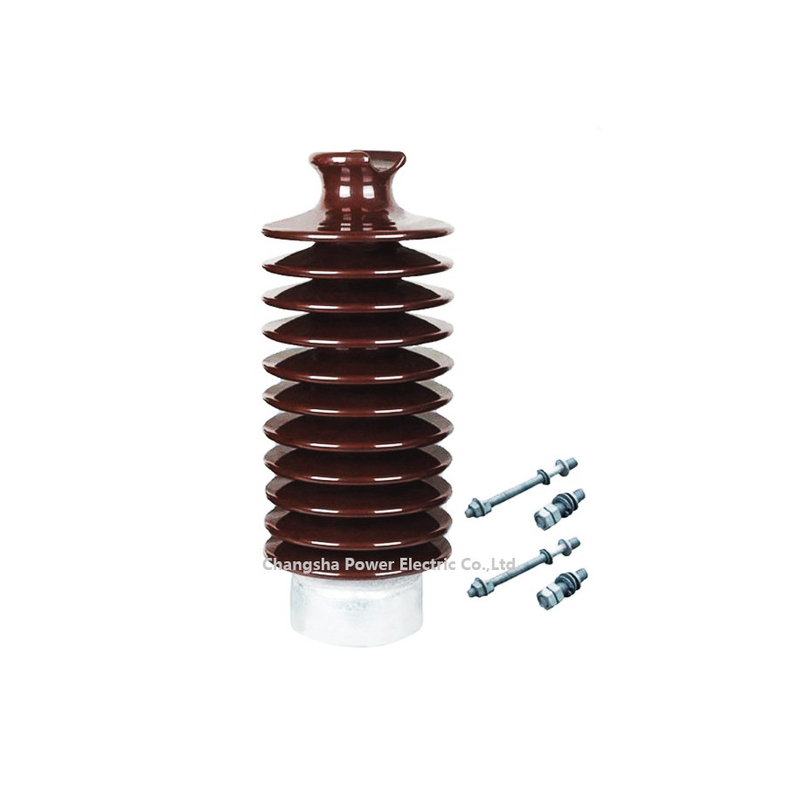 กึ่งตัวนำไฟฟ้า HV Porcelain Line Post Insulator ANSI 57 Series