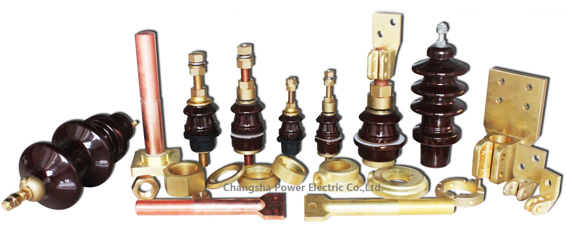 HV LV Porcelain Insulator บูชหม้อแปลงไฟฟ้าสำหรับอุปกรณ์ไฟฟ้า