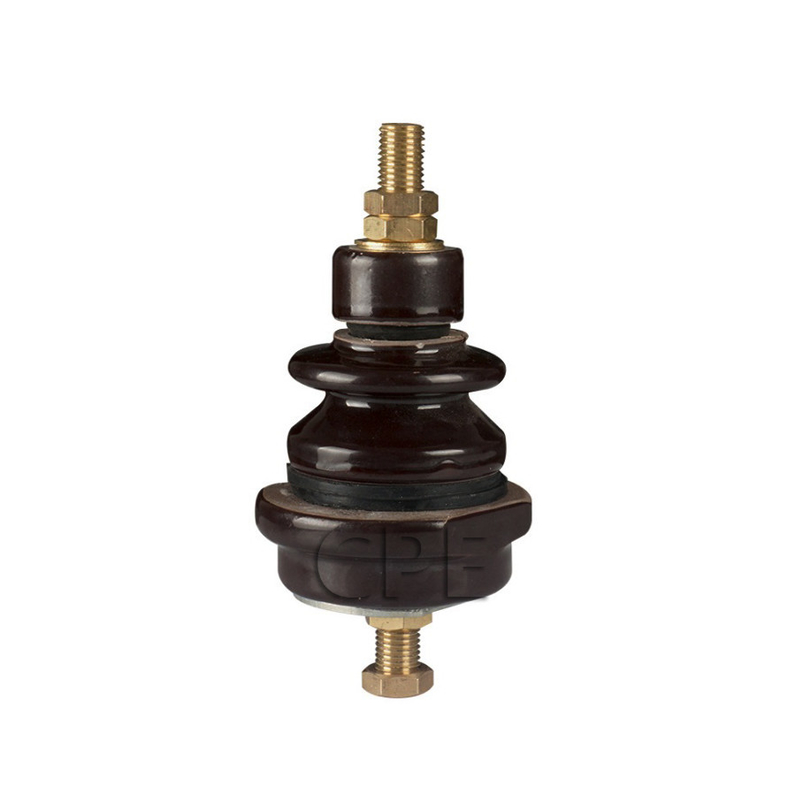 สีน้ำตาล Transformer Porcelain Bushing ฉนวนบุชเซรามิก M20
