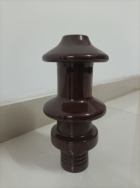 บูชพอร์ซเลนเคลือบสีน้ำตาล DT-10NF250 สำหรับหม้อแปลงน้ำมัน