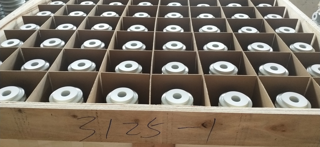 IEC Standard 36kV 12Sheds ฉนวนหุ้มฉนวนแก๊สสีขาว OEM